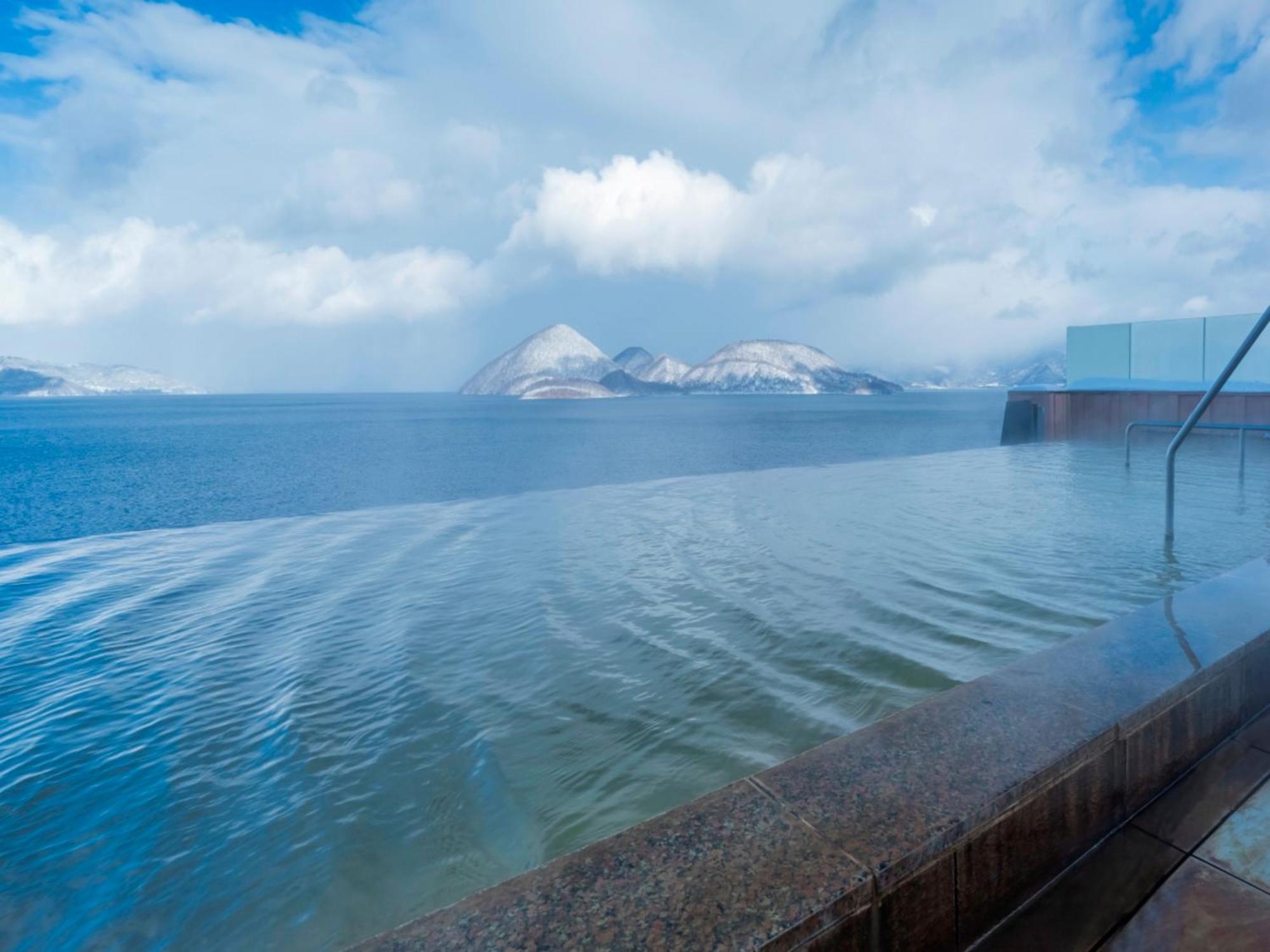 The Lake View Toya Nonokaze Resort Toyako Exterior foto