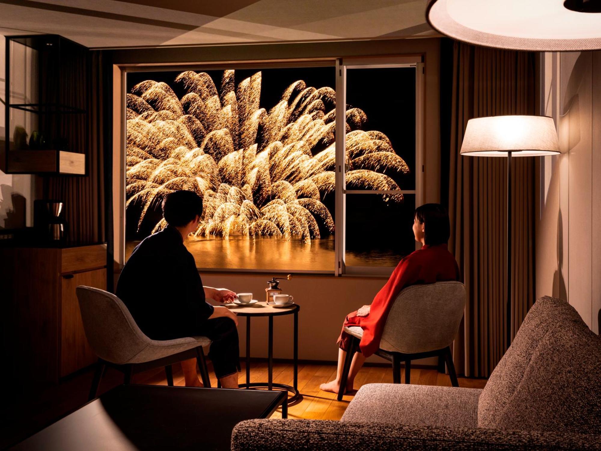 The Lake View Toya Nonokaze Resort Toyako Exterior foto