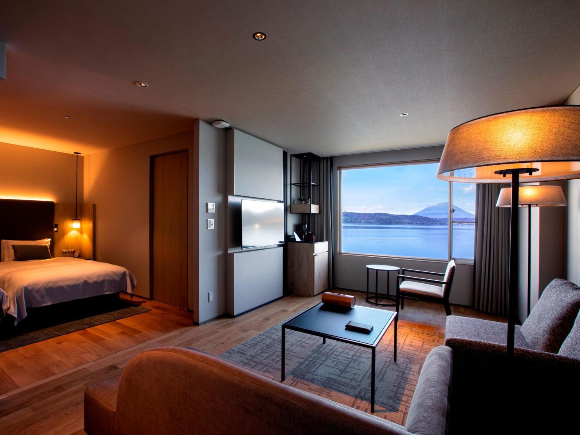 The Lake View Toya Nonokaze Resort Toyako Exterior foto